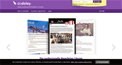 Desktop Screenshot of dodeley.com